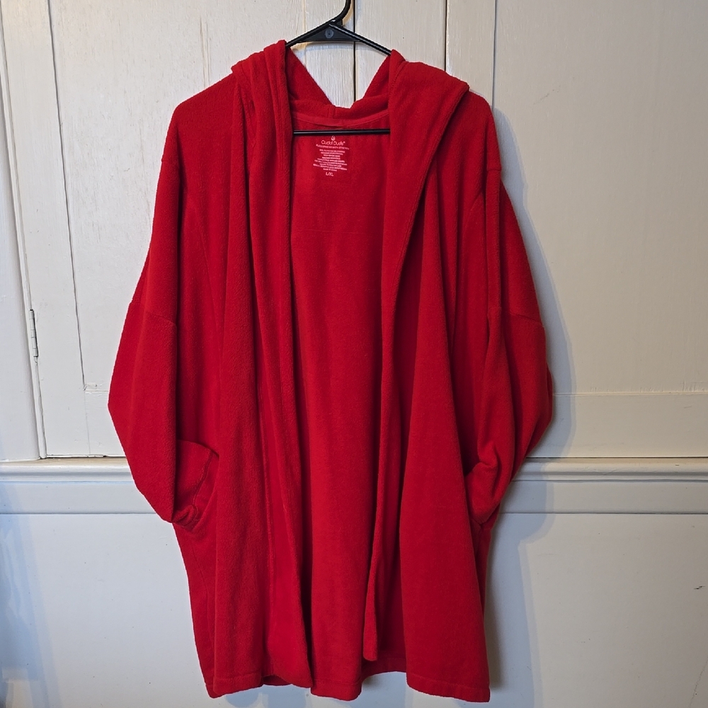 Cuddl Duds Vibrant Red Fleecewear